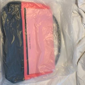 NWT. Pink and Black Victoria’s Secret cooler.
